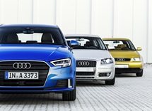 Trzy generacje Audi A3